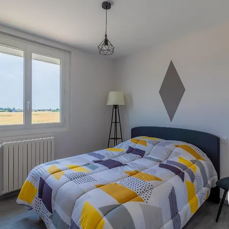 Casa rural Rénové 2023 Avec Terrasse, Proche Zoo De La Flèche, Idéal Motards, 6 Pers, Wifi, Parking Sécurisé - Fr-1-622-60 *